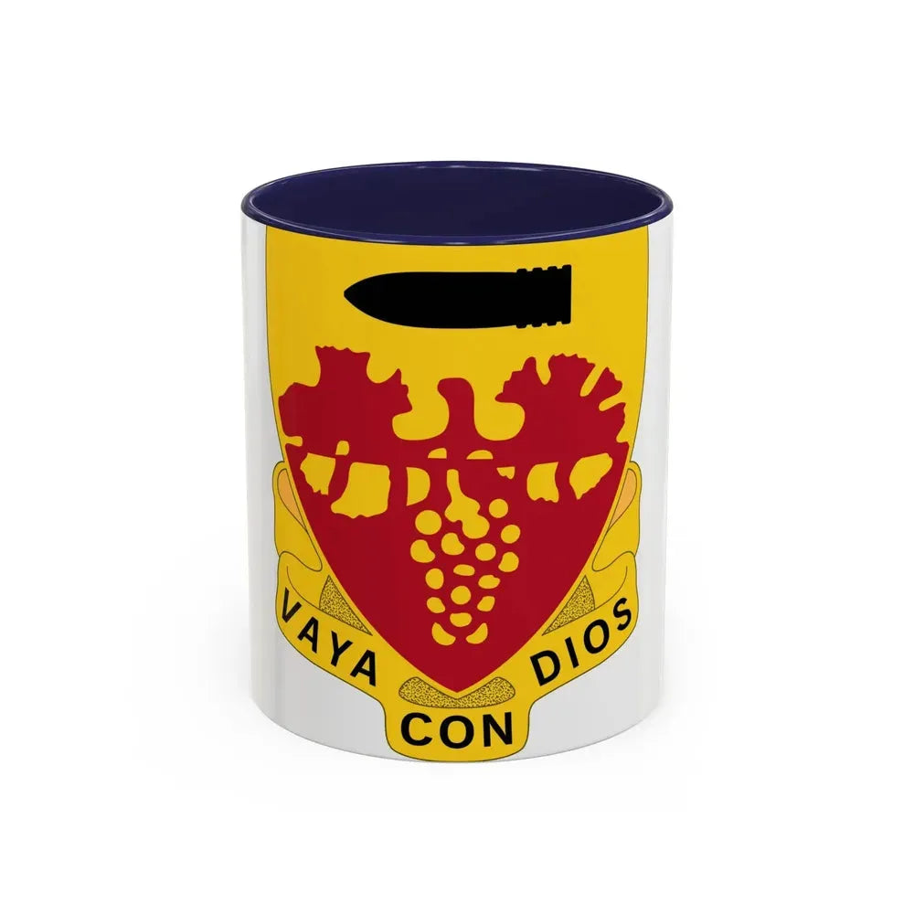 564th Field Artillery Battalion (U.S. Army) Accent Coffee Mug 11oz Navy - Go Mug Yourself