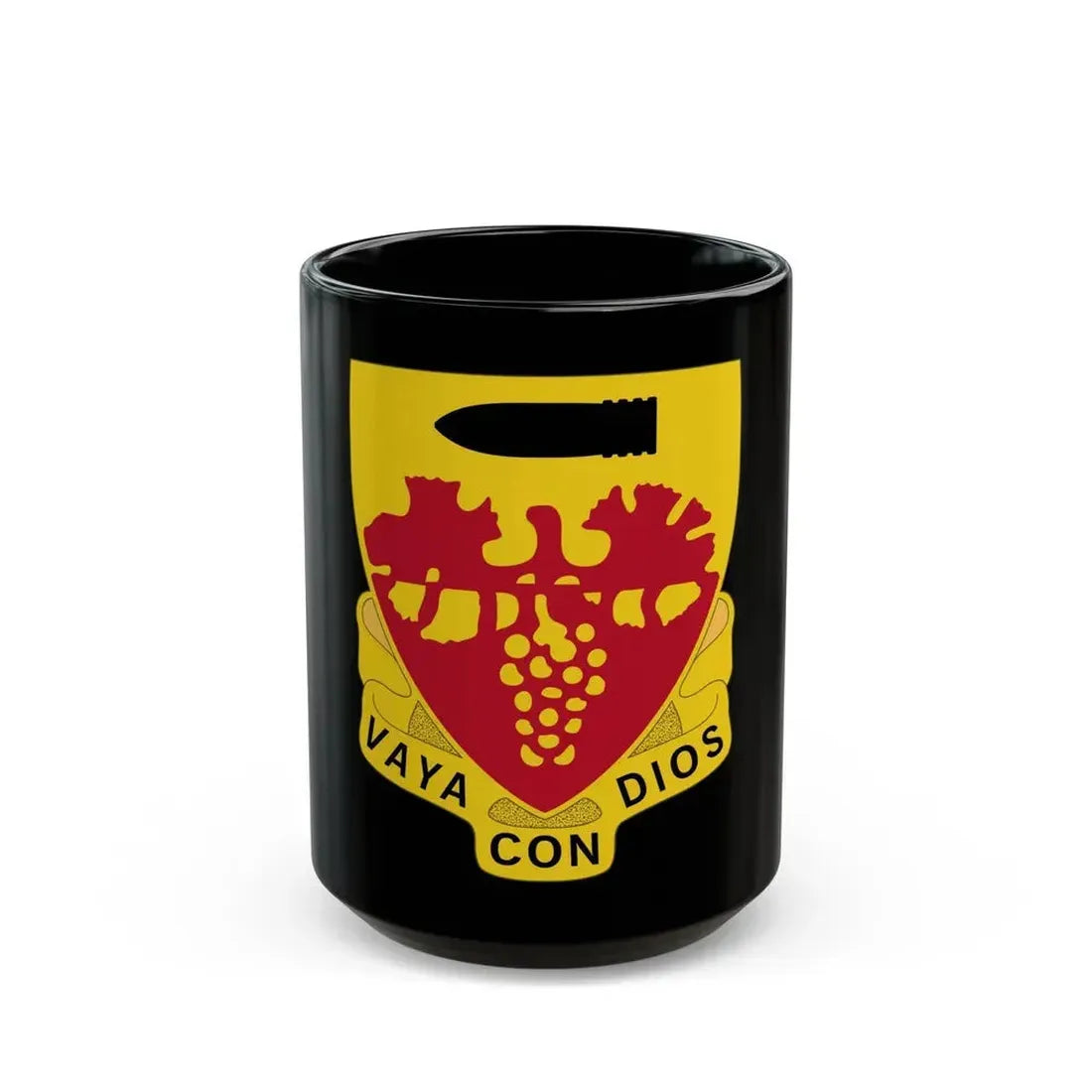 564th Field Artillery Battalion (U.S. Army) Black Coffee Mug 15oz - Go Mug Yourself