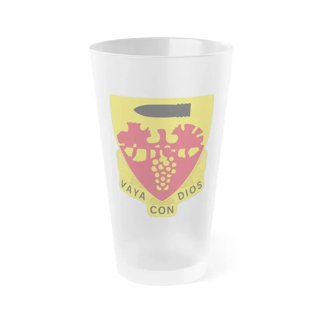 564th Field Artillery Battalion (U.S. Army) Frosted Pint Glass 16oz Default Title - Go Mug Yourself