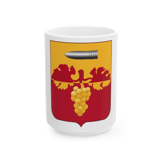 564th Field Artillery Battalion v2 (U.S. Army) White Coffee Mug-15oz-Go Mug Yourself