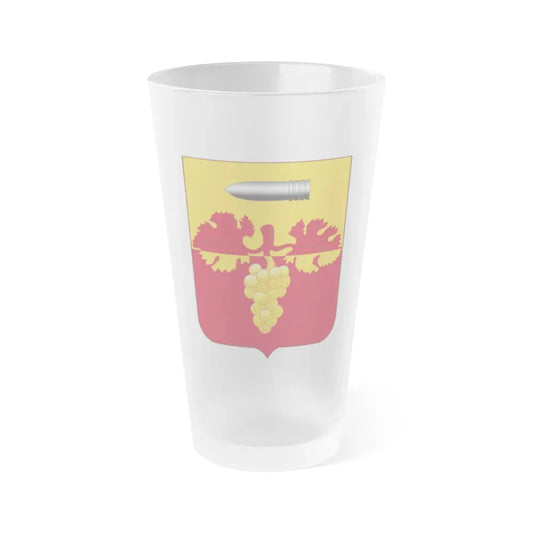 564th Field Artillery Battalion v2 (U.S. Army) Frosted Pint Glass 16oz Default Title - Go Mug Yourself