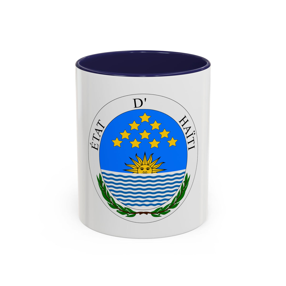 Seal of State of Haiti - Accent Coffee Mug