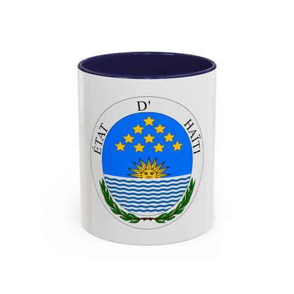 Seal of State of Haiti - Accent Coffee Mug