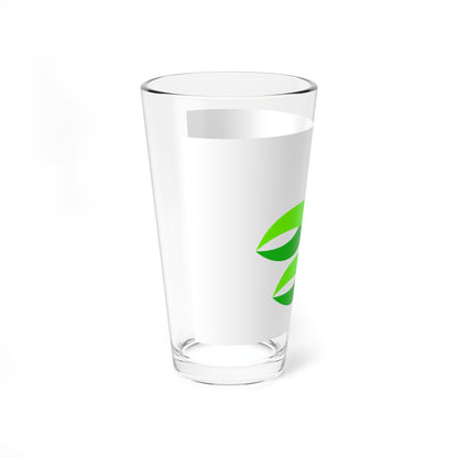 Flag of Nantan Kyoto (Japan) Pint Glass 16oz