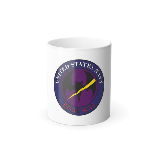 EP 3E WTI Weapons Tactics Instructor (U.S. Navy) Color Changing Mug 11oz