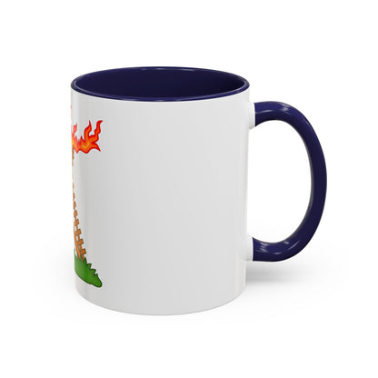 Fire Beacon Badge of Henry V - Accent Coffee Mug