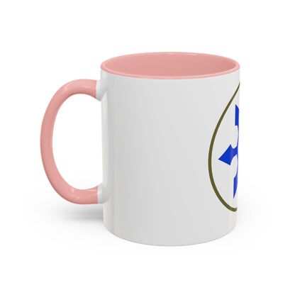 XXXIII Corps (U.S. Army) Accent Coffee Mug