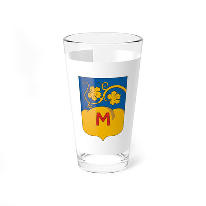Flag of Monor (Hungary) Pint Glass 16oz