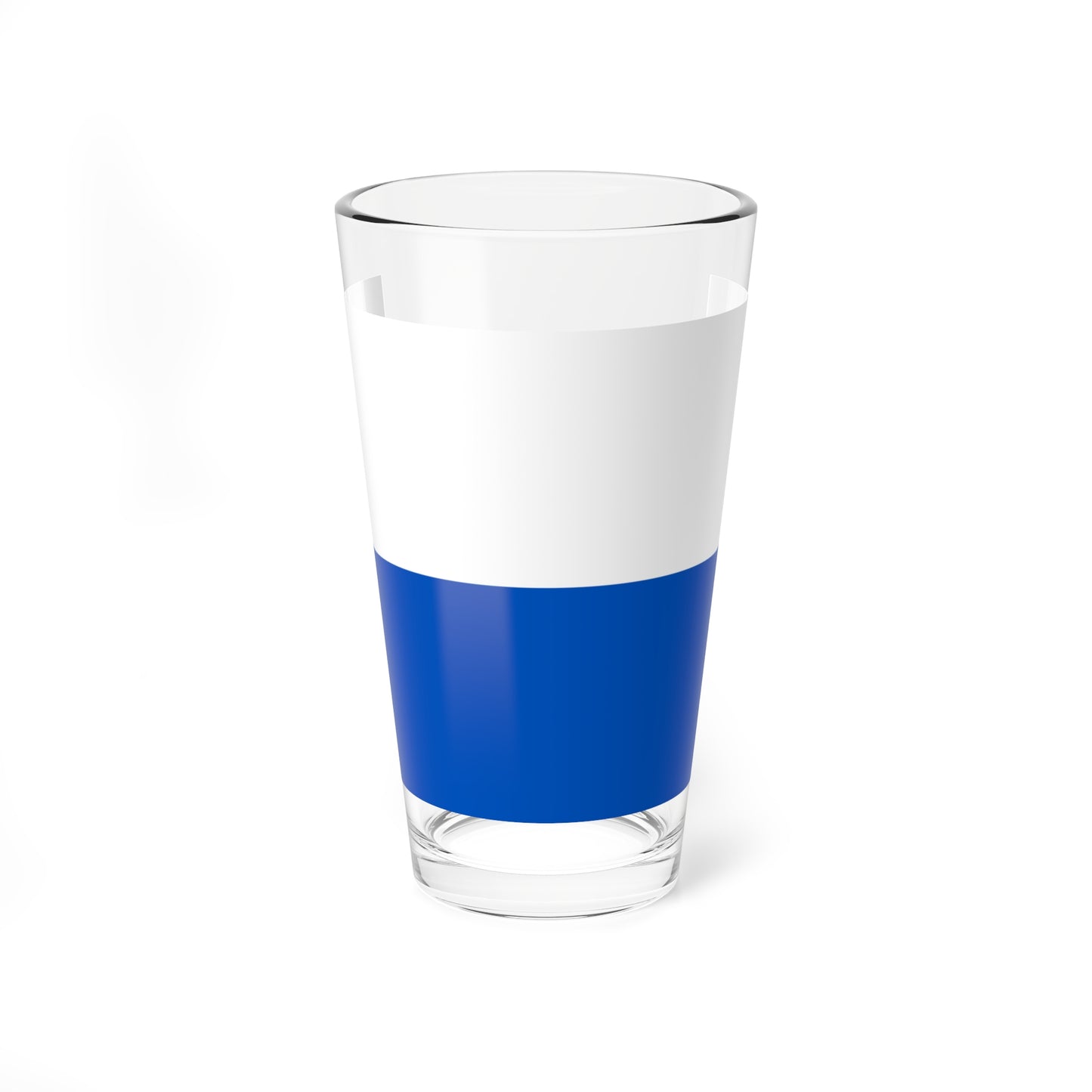 Flag of Valdaysky rayon Novgorod oblast 1996 (Russia) Pint Glass 16oz
