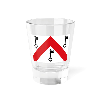 Tielt vlag (Belgium) Shot Glass 1.5oz
