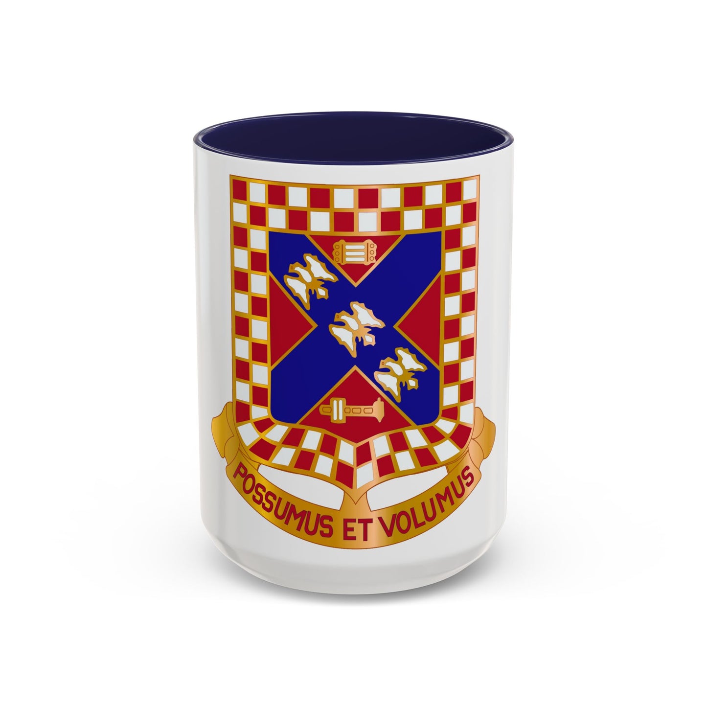 140th Field Artillery Battalion (U.S. Army) Accent Coffee Mug