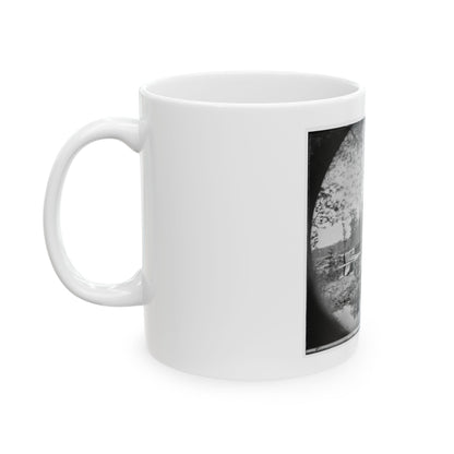 Chickahominy River, Va.  Bridge On Mechanicsville Road (U.S. Civil War) White Coffee Mug
