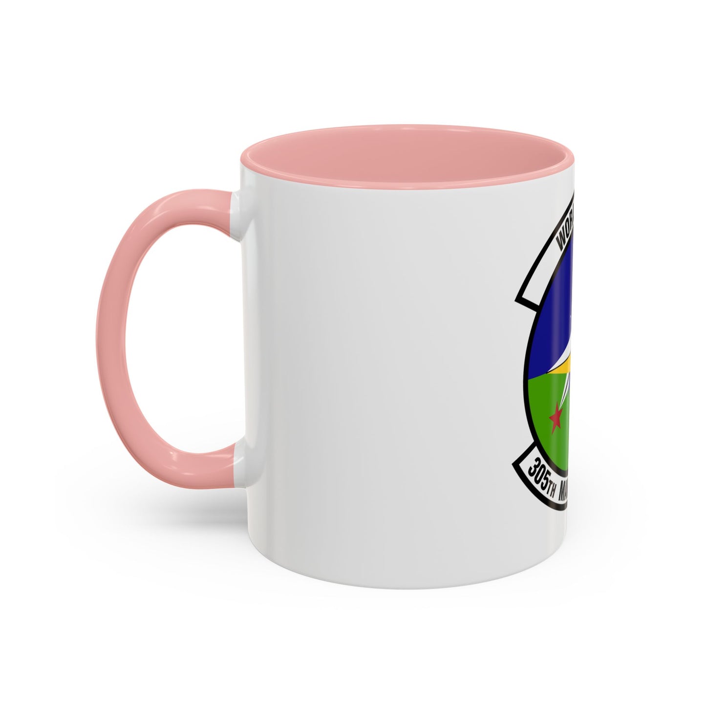 305 Maintenance Squadron AMC (U.S. Air Force) Accent Coffee Mug