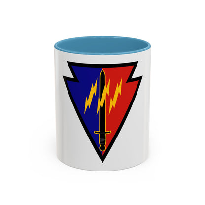219th Battlefield Surveillance Brigade (U.S. Army) Accent Coffee Mug