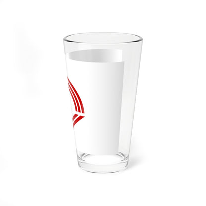 Flag of Miki Kagawa (Japan) Pint Glass 16oz