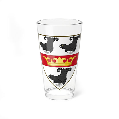 Coat of arms of Viborg County 1959-1977 (Denmark) (Coat of Arms) Pint Glass 16oz