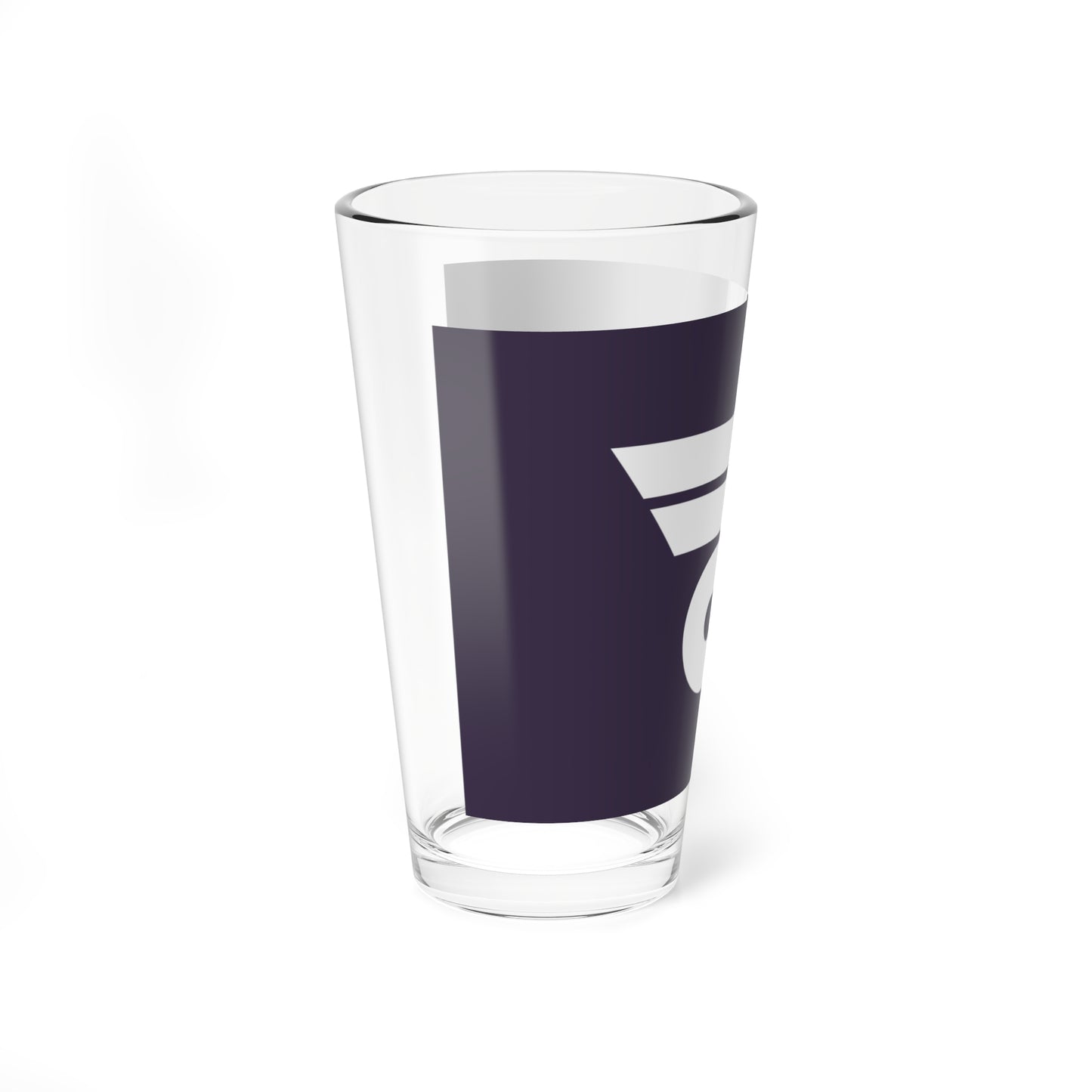Flag of Masaki Ehime (Japan) Pint Glass 16oz