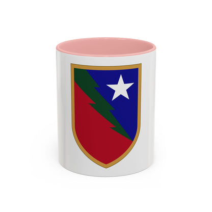 136 Maneuver Enhancement Brigade 2 (U.S. Army) Accent Coffee Mug