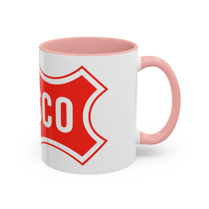 Seal of Frisco Texas - Accent Coffee Mug