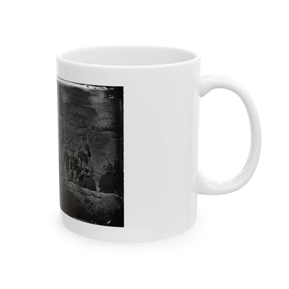 Morris Island, South Carolina. Full Sap (U.S. Civil War) White Coffee Mug