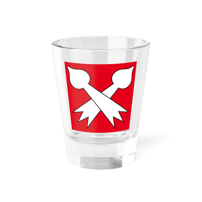 CHE Bottmingen Flag (Switzerland) Shot Glass 1.5oz