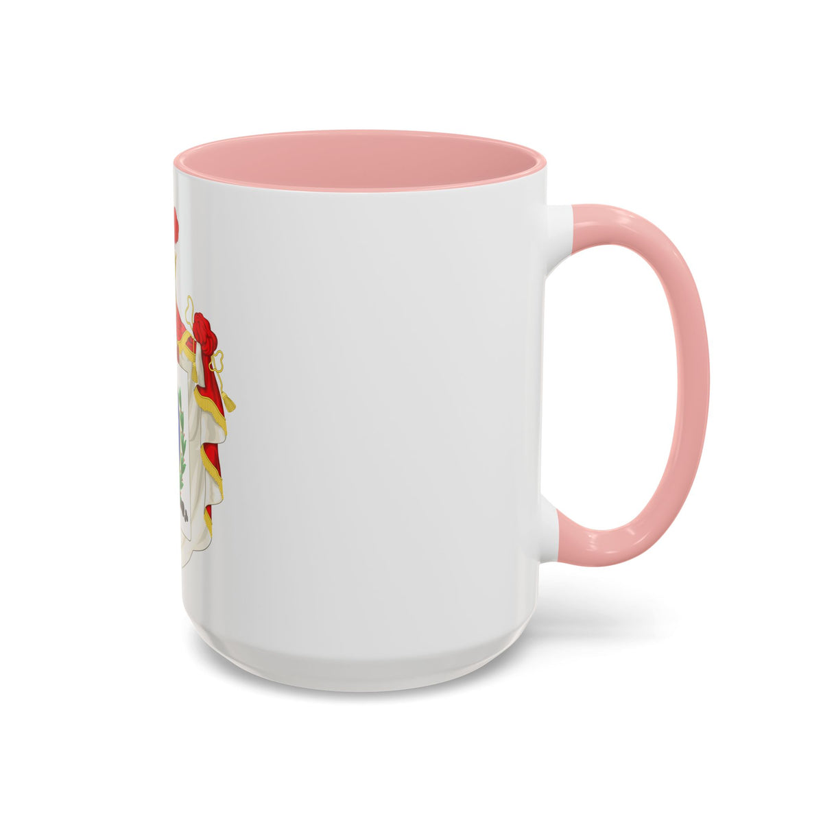 Ornamented Coat of Arms of Chile (1819-1834) Cerro Castillo Version - Accent Coffee Mug