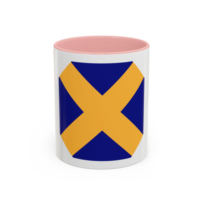 14 Infantry Division (U.S. Army) Accent Coffee Mug