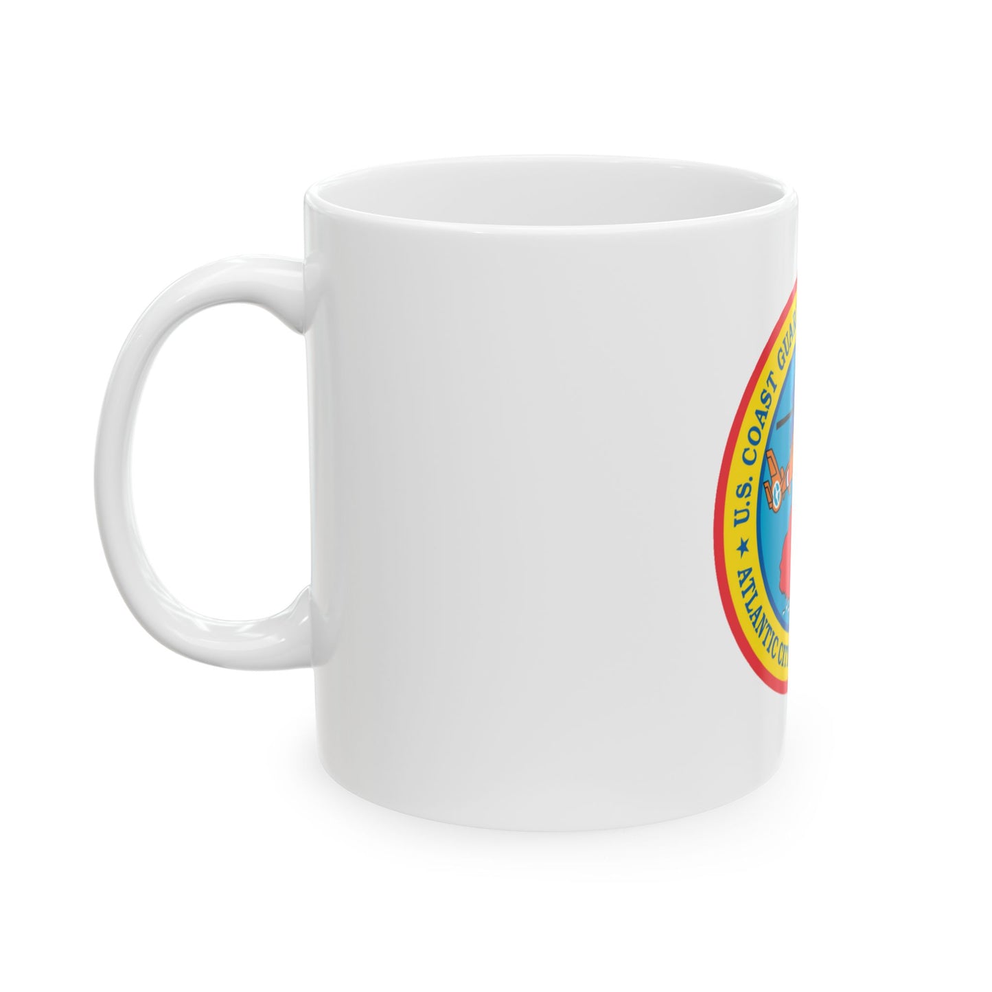 USCGC Group Air Station Atlantic City NJ (U.S. Coast Guard) White Coffee Mug