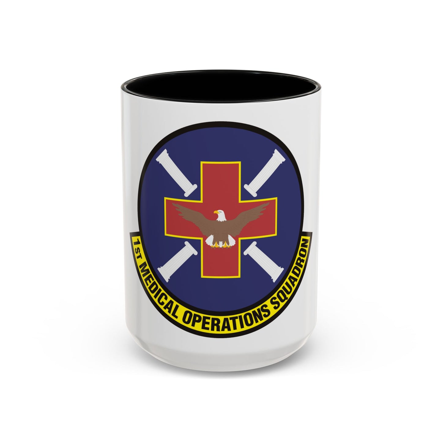 1st Medical Operations Squadron (U.S. Air Force) Accent Coffee Mug