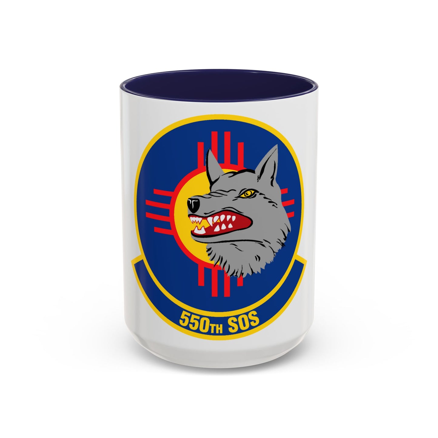 550 Special Operations Squadron AETC (U.S. Air Force) Accent Coffee Mug