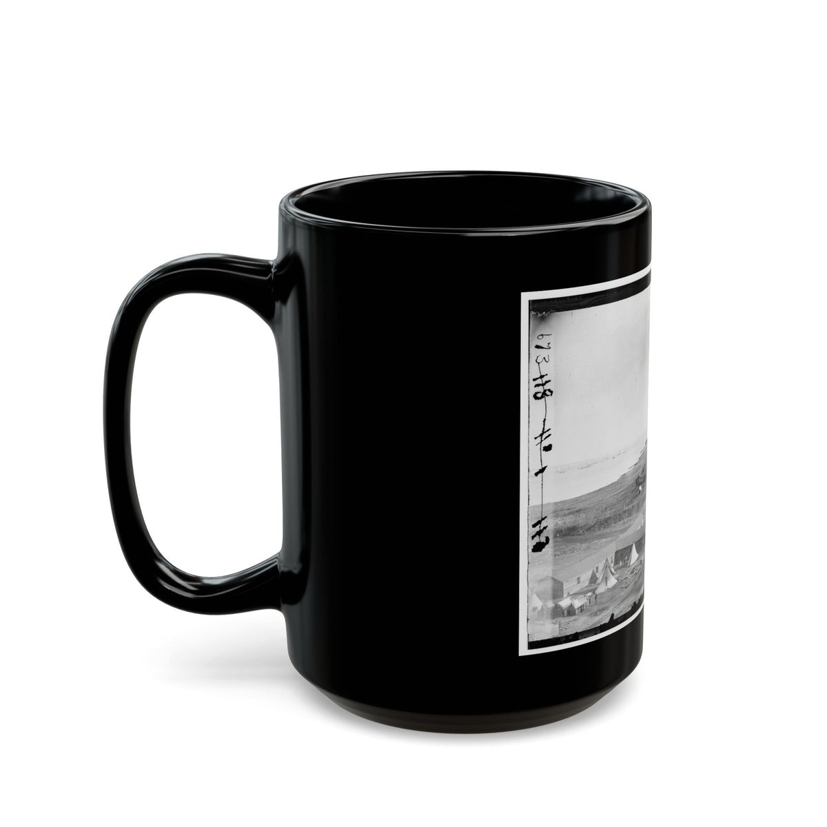 Aquia Creek Landing, Va. View Of The Federal Supply Depot (U.S. Civil War) Black Coffee Mug