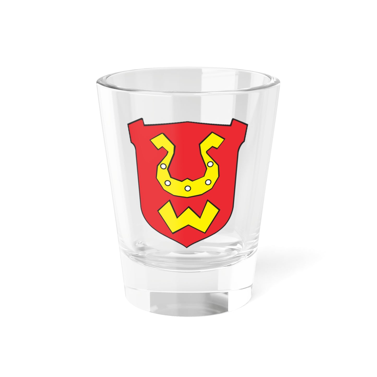 POL Biała Rawska COA (Poland) (Coat of Arms) Shot Glass 1.5oz