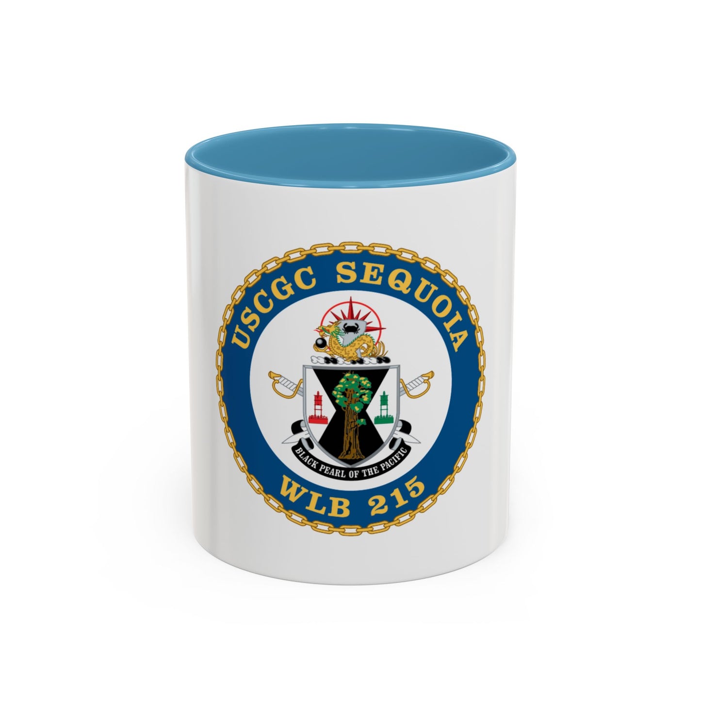 USCGC Sequoia WLB 215 (U.S. Coast Guard) Accent Coffee Mug