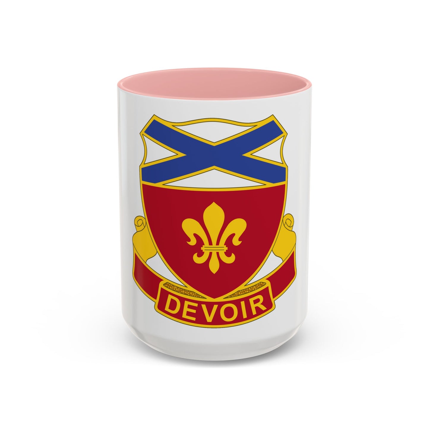 242 Engineer Battalion (U.S. Army) Accent Coffee Mug