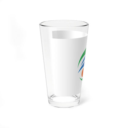 Flag of Kinko Kagoshima (Japan) Pint Glass 16oz