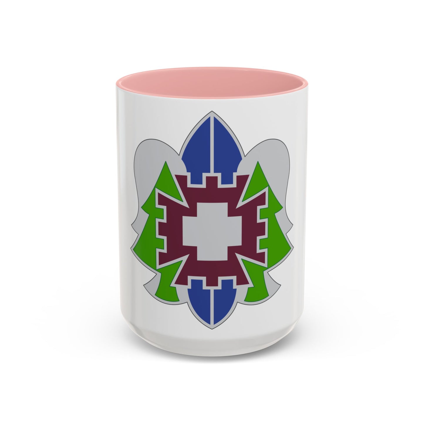 332 Medical Brigade 2 (U.S. Army) Accent Coffee Mug