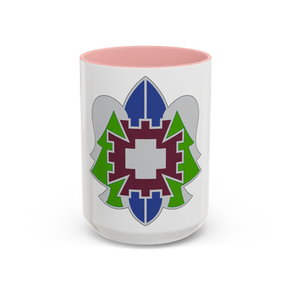 332 Medical Brigade 2 (U.S. Army) Accent Coffee Mug