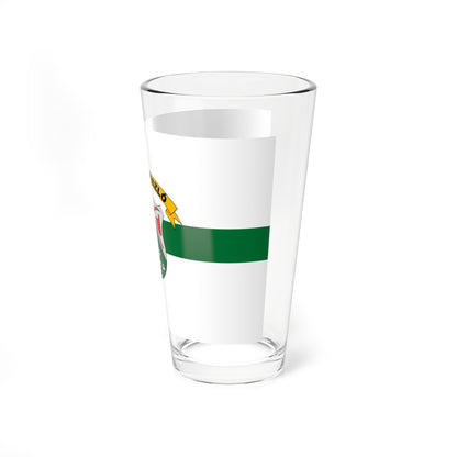 Flag of Somogyviszlo (Hungary) Pint Glass 16oz