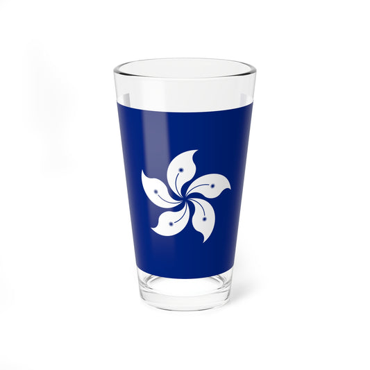 Flag of Hong Kong Special Administrative Region of the Republic of China (China) Pint Glass 16oz