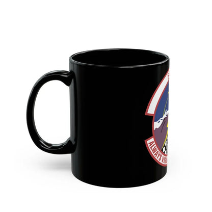 566th Operations Support Squadron (U.S. Air Force) Black Coffee Mug-Go Mug Yourself