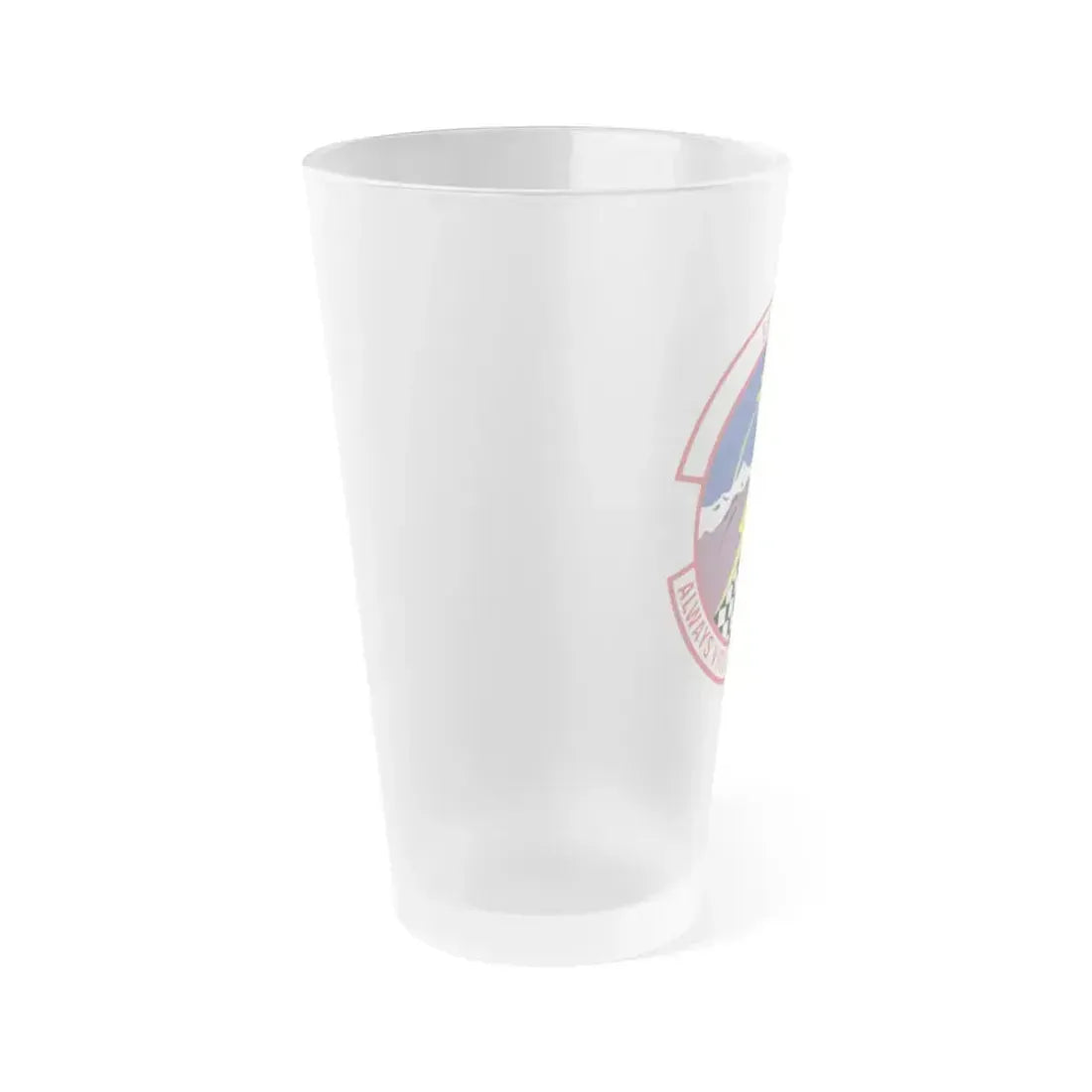 566th Operations Support Squadron (U.S. Air Force) Frosted Pint Glass 16oz - Go Mug Yourself