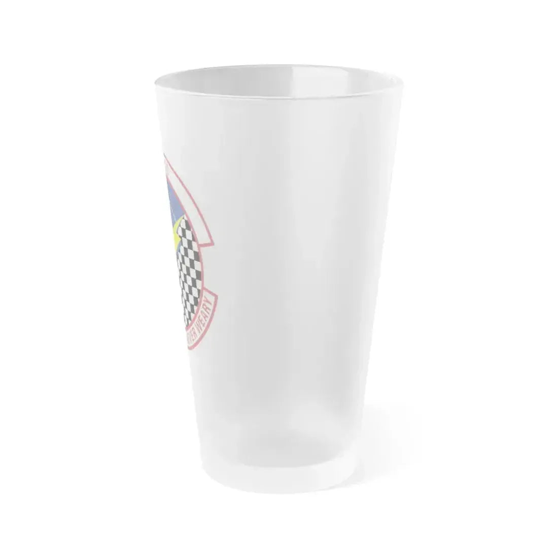 566th Operations Support Squadron (U.S. Air Force) Frosted Pint Glass 16oz - Go Mug Yourself