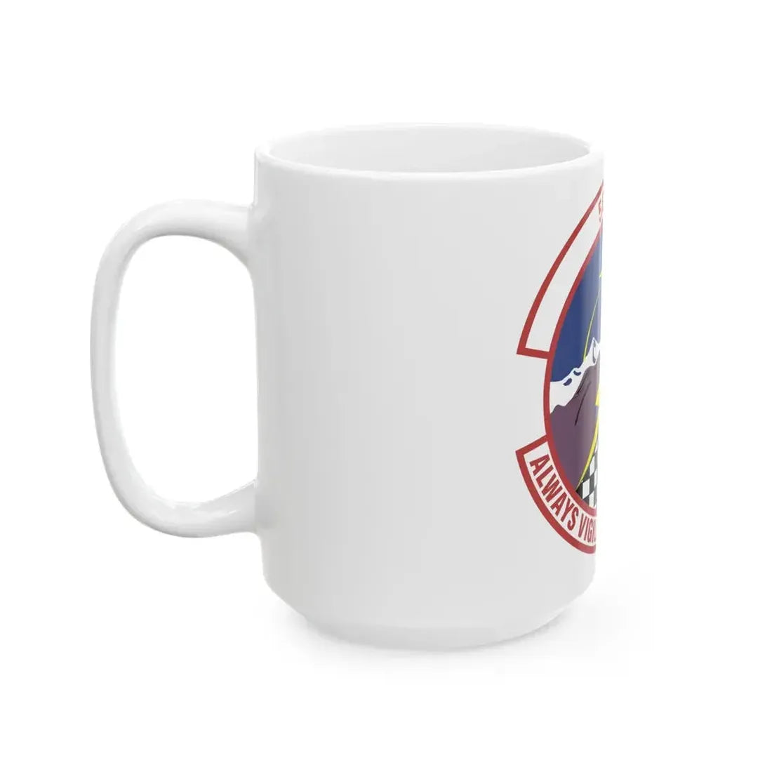 566th Operations Support Squadron (U.S. Air Force) White Coffee Mug - Go Mug Yourself