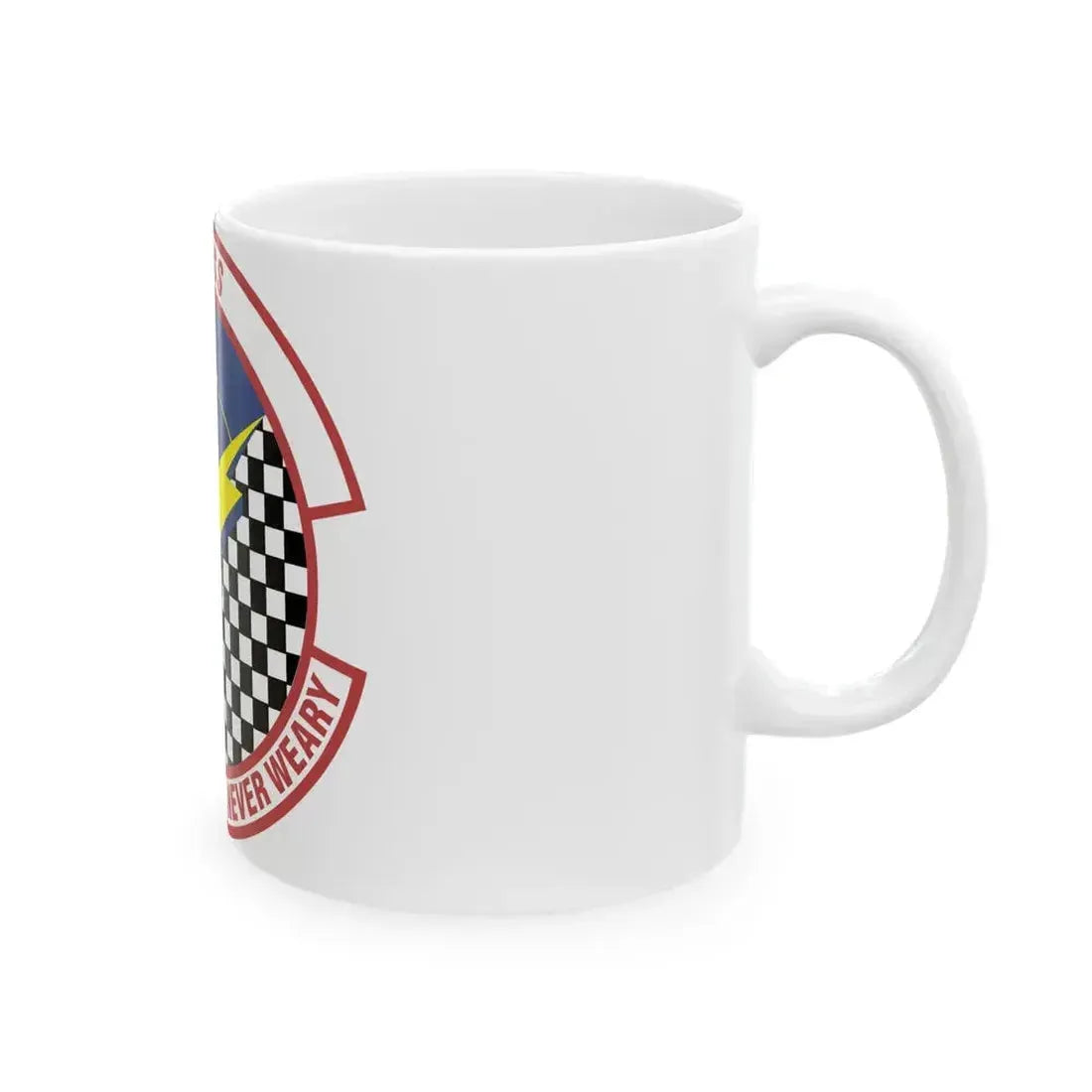 566th Operations Support Squadron (U.S. Air Force) White Coffee Mug - Go Mug Yourself