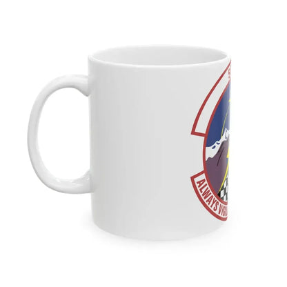 566th Operations Support Squadron (U.S. Air Force) White Coffee Mug - Go Mug Yourself
