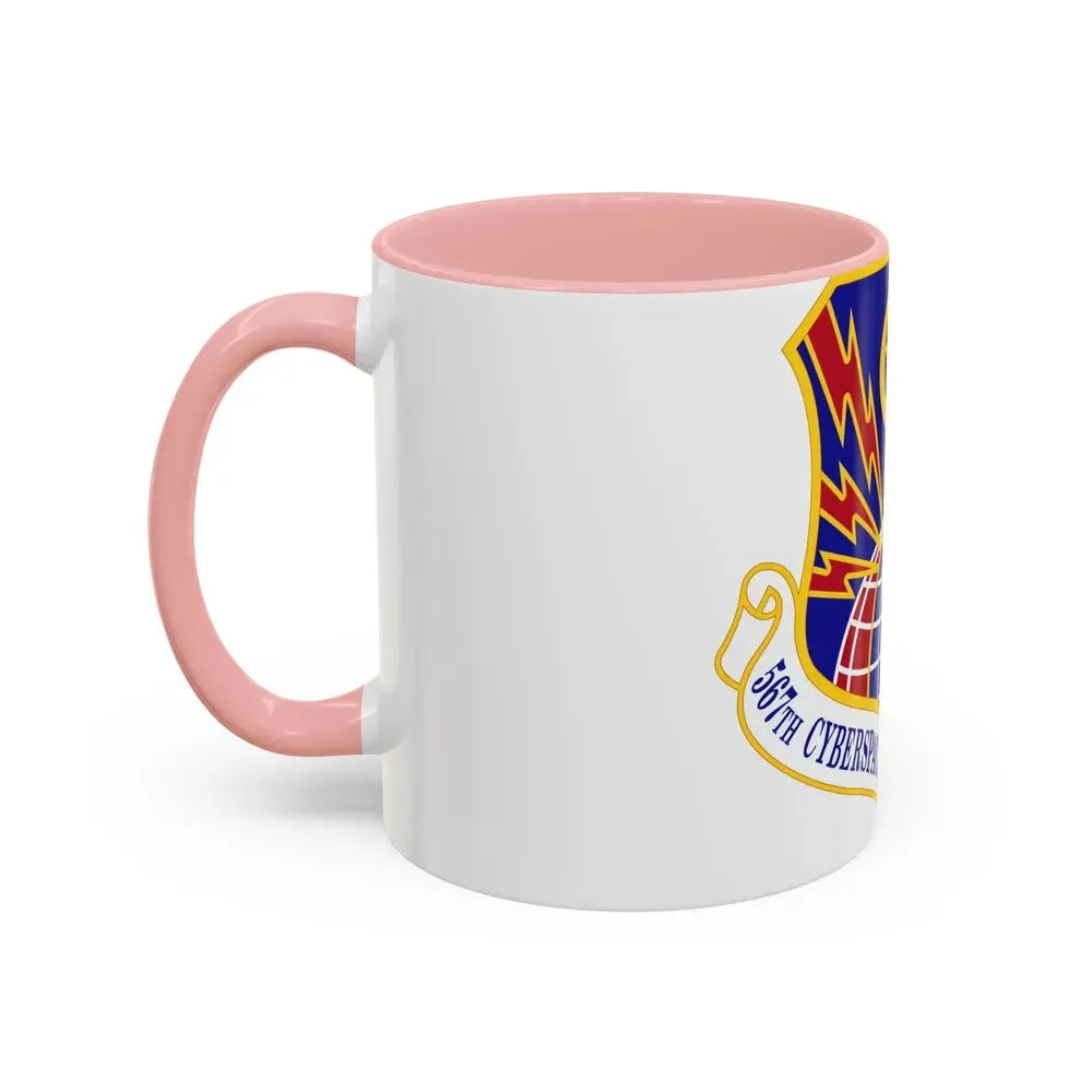 567 Cyberspace Operations Group ACC (U.S. Air Force) Accent Coffee Mug - Go Mug Yourself