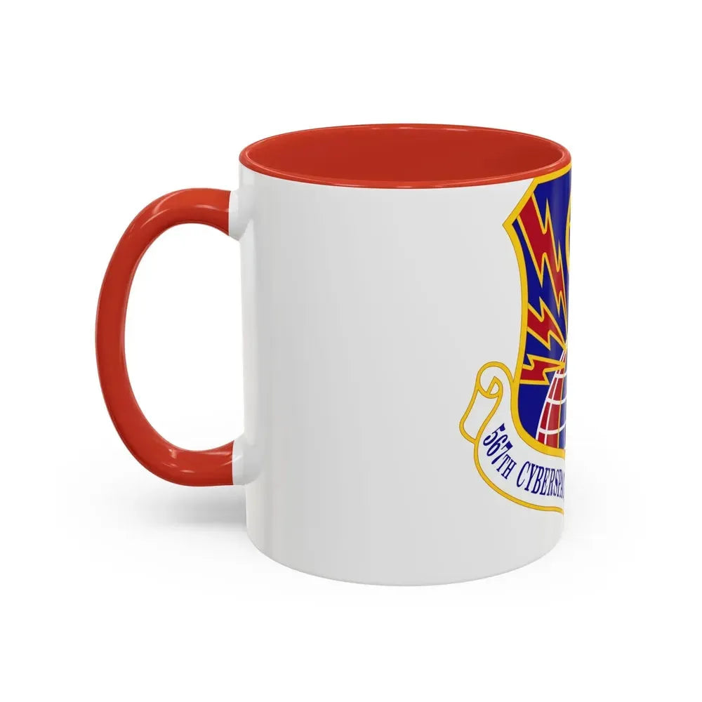 567 Cyberspace Operations Group ACC (U.S. Air Force) Accent Coffee Mug - Go Mug Yourself