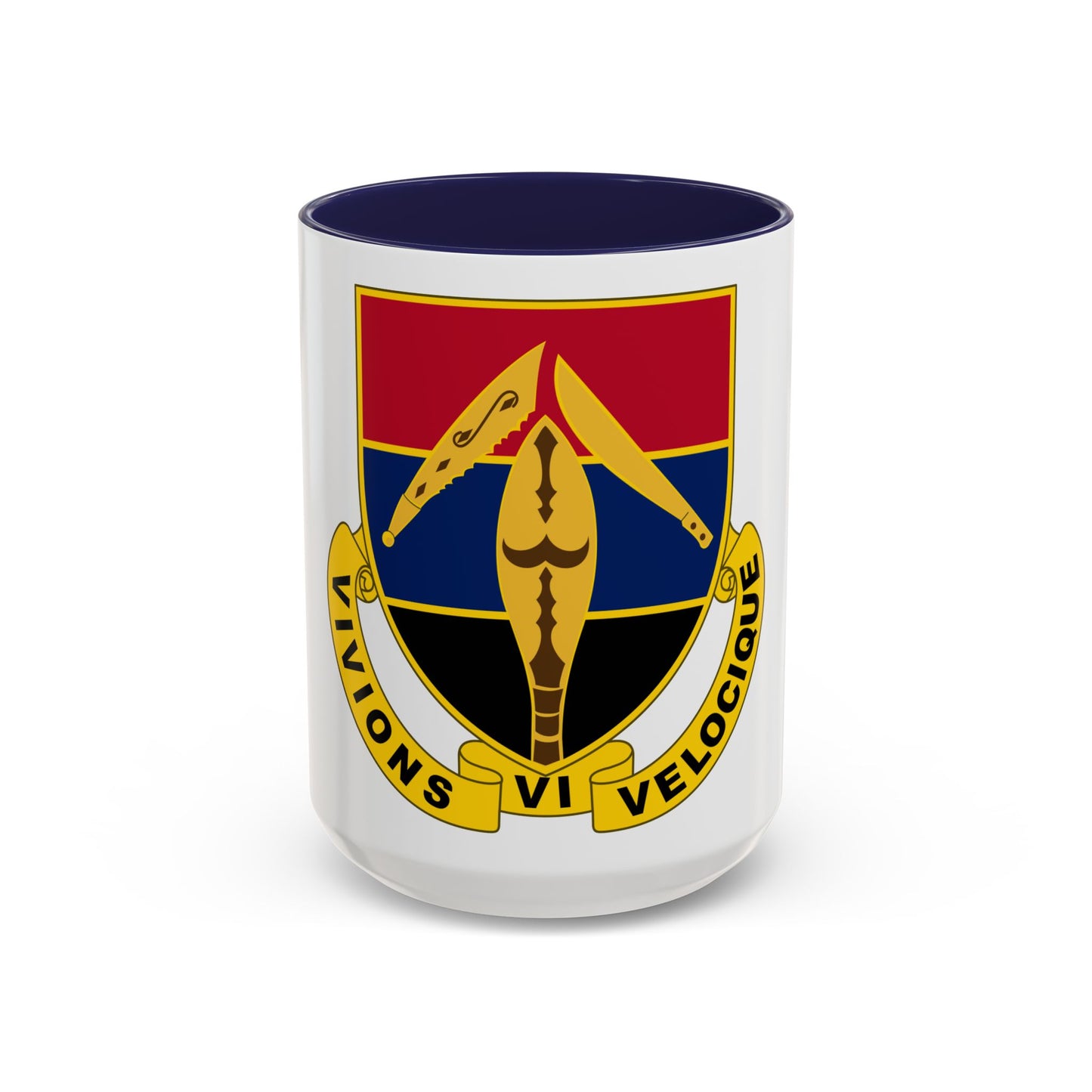 351 Armored Field Artillery Battalion (U.S. Army) Accent Coffee Mug