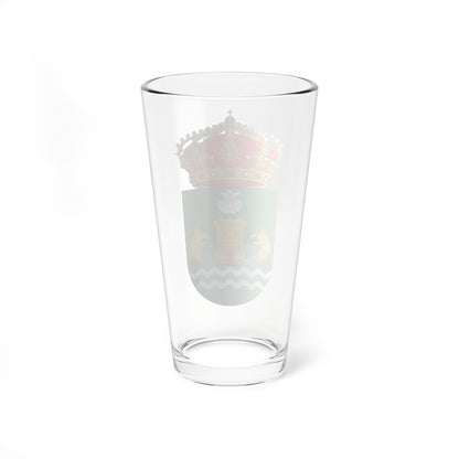 Escudo de A Fonsagrada (Spain) (Coat of Arms) Pint Glass 16oz