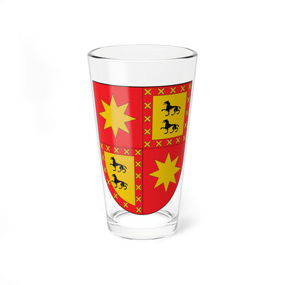 Escudo de Abaigar (Spain) (Coat of Arms) Pint Glass 16oz